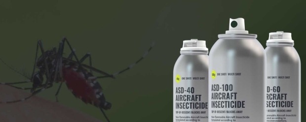 Inseticida para aeronaves ahora legalmente disponible en toda la UE.