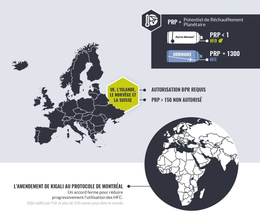 Authorisation BPR insecticide pour aéronefs