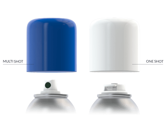 one-shot multi-shot actuator