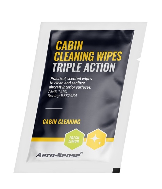 Cabin Cleaning Wipes Triple Action Single wipe